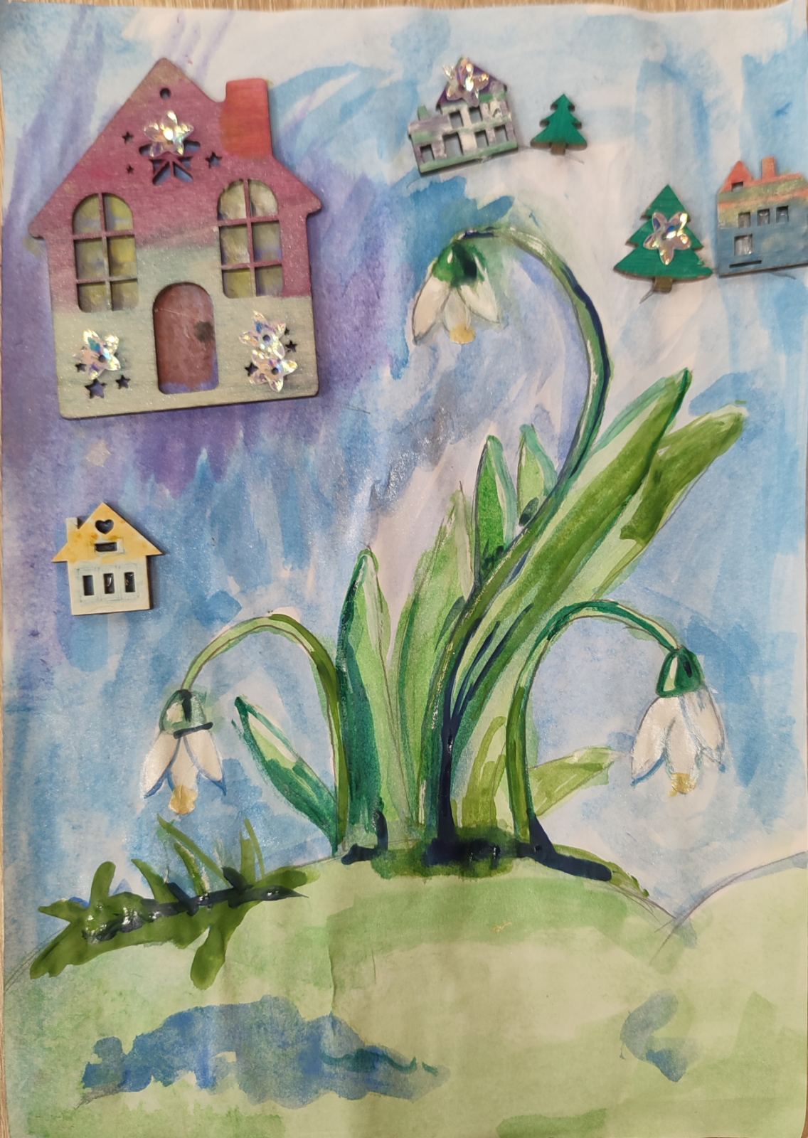 Expoziția „Grigore Vieru – Poetul care ne unește!”, organizată în cadrul LT „N. V. Gogol” de Tatiana Ursu – conducătoarea cercului de arta.